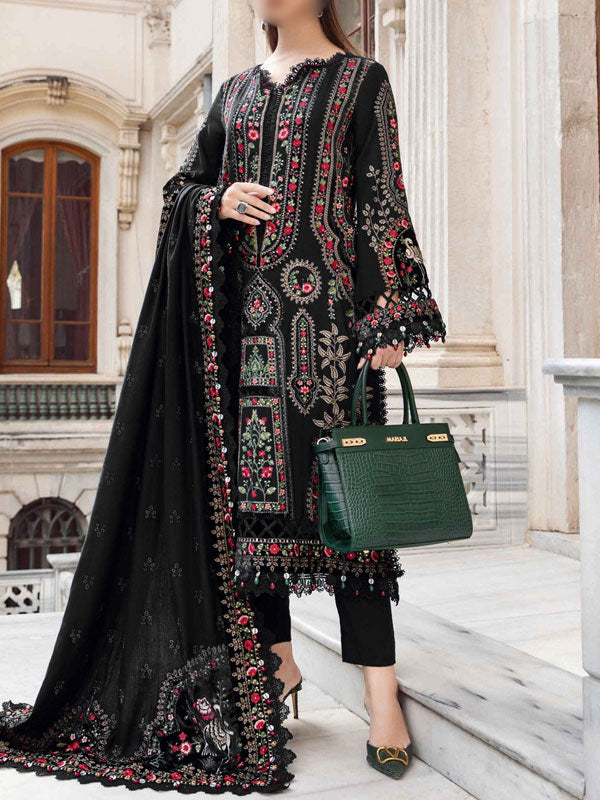 3pc Maria B Dhanak Unstitched